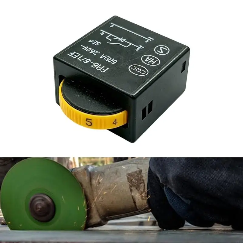 Continuous Low-to-High Adjustment Switcher for Electric Power Tool Repair, with Numbered Rotation Control, Plastic Housing, M4YD