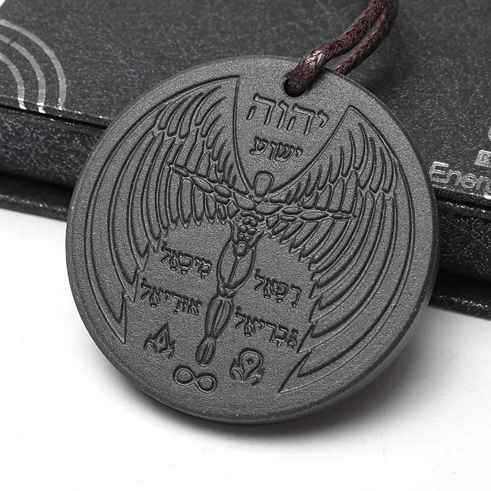 Details about Powerful Scalar Bio Energy Pendant Magnetic Health Power Fashion Personality Rune Amulet Energy Stone Pendant Neck