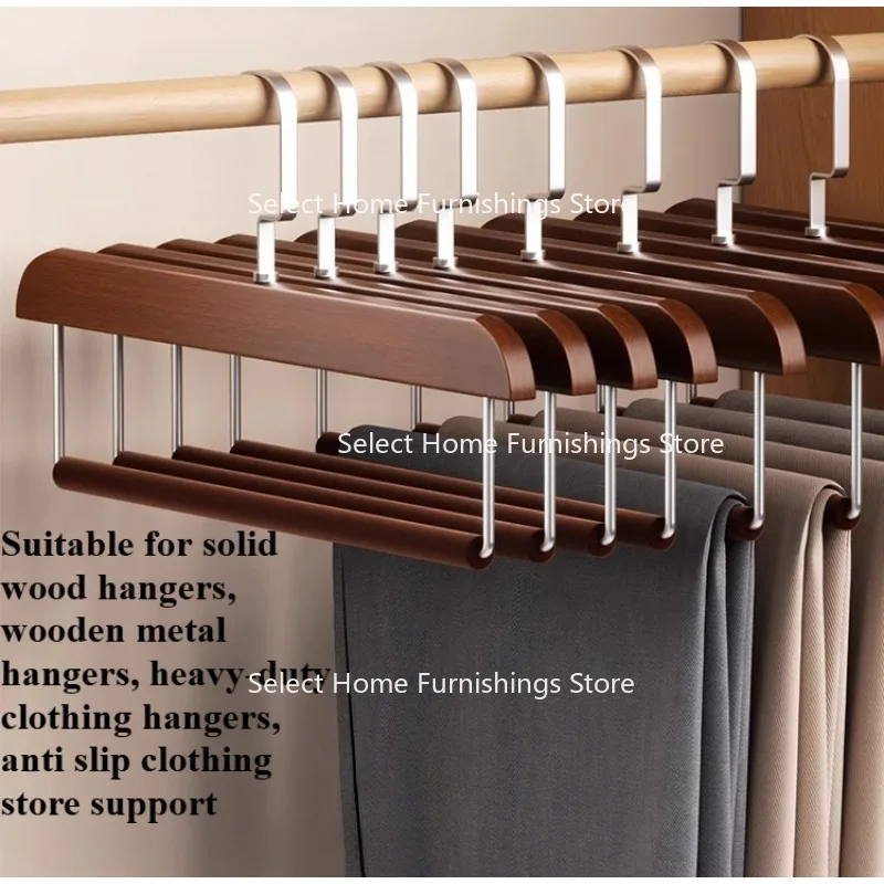 

Подходит для массива дерева, дерева, металлических вешалок, прочной одежды, противоскользящих угловых брюк с защитой от плеч.