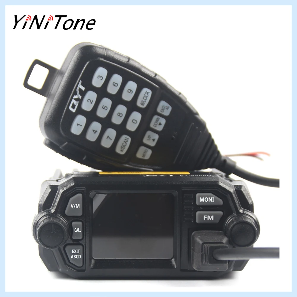 QYT KT-8900D 25W Car Mobile Transceiver Radio Dual Band Quad Standby VHF/UHF 136-174/400-480MHz Mini Amateur (HAM)