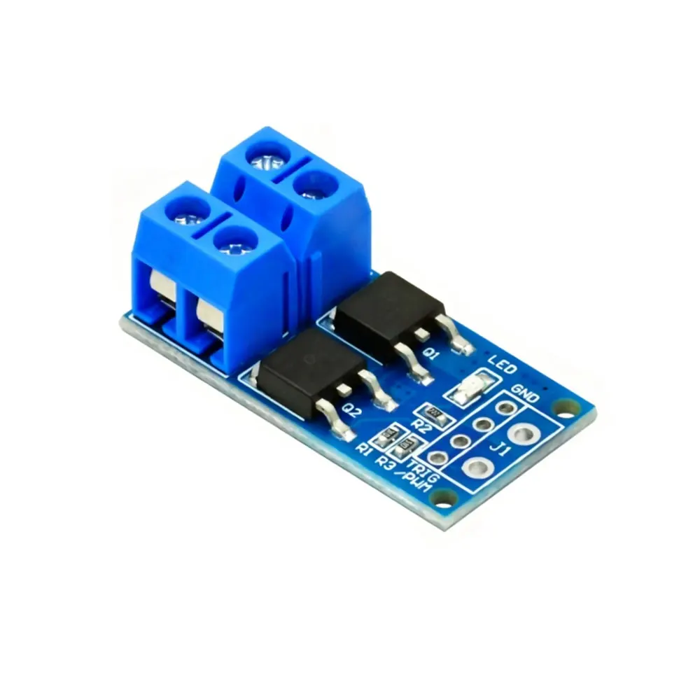 1-5pcs 15A 400W MOS FET Trigger Switch Drive Module DC 5V-36V PWM Regulator Control Panel Motor control board