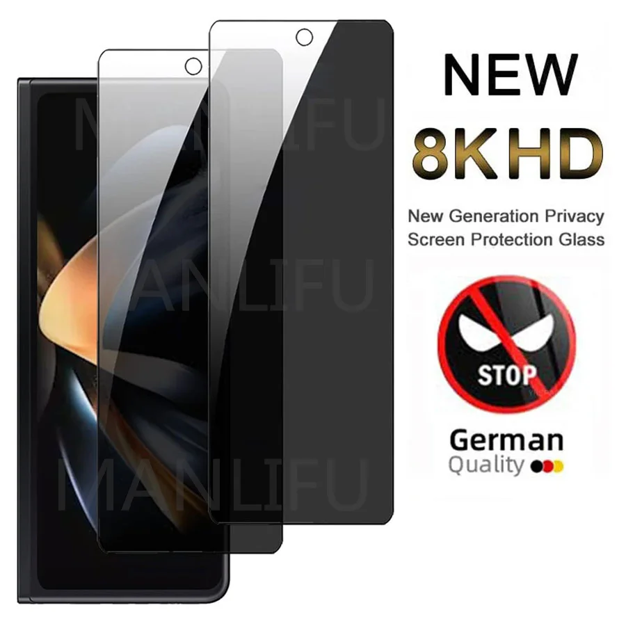 Anti Spy Peeping Tempered Glass For Samsung Galaxy Z Fold 5 Protective Glass Screen Protector for Samsung Z Fold 4 3 Z Fold5