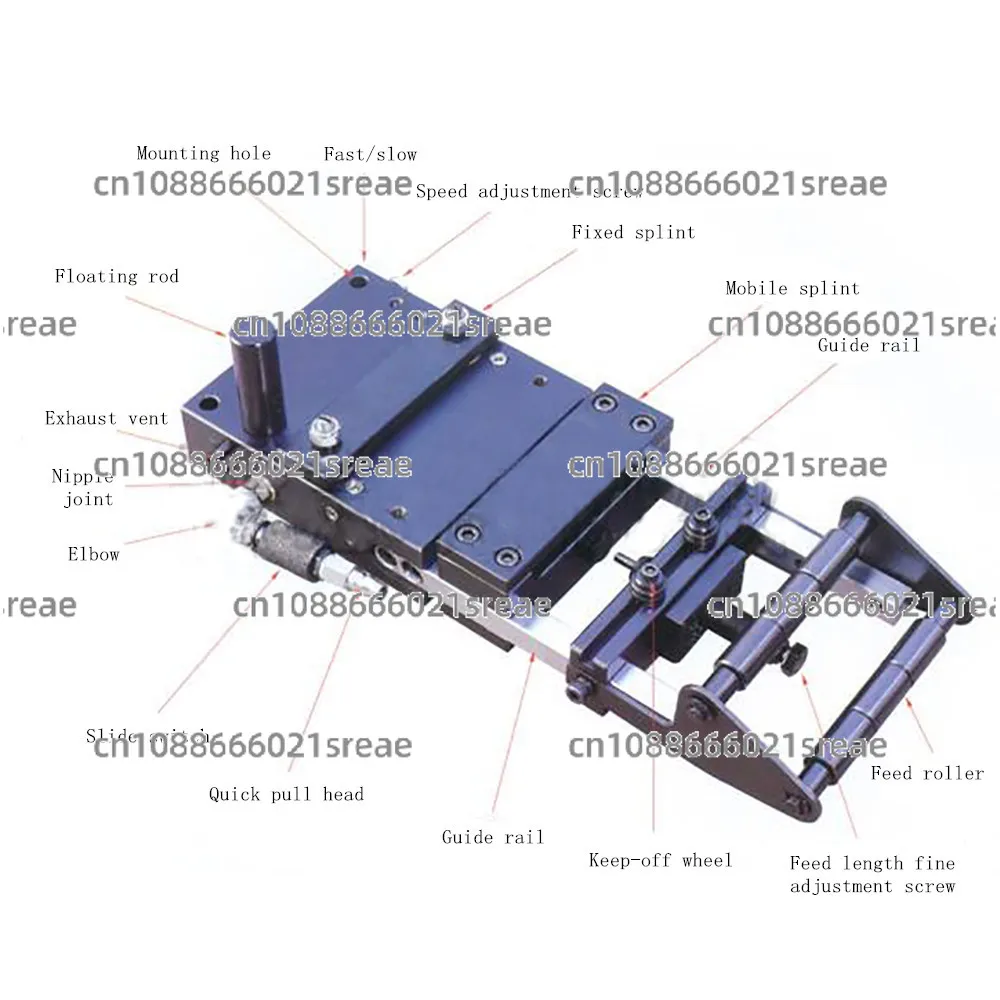 Alimentador pneumático AF-1C Punch Alimentador automático 200s.m.c/mm