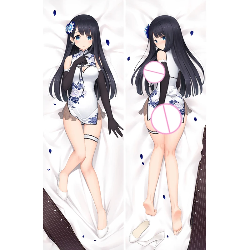 

Anime Pillow Cover Dakimakura Young Girl Tits Double-Sided Print Life-Size Body Pillows Cover Adult Case Bedding Gifts