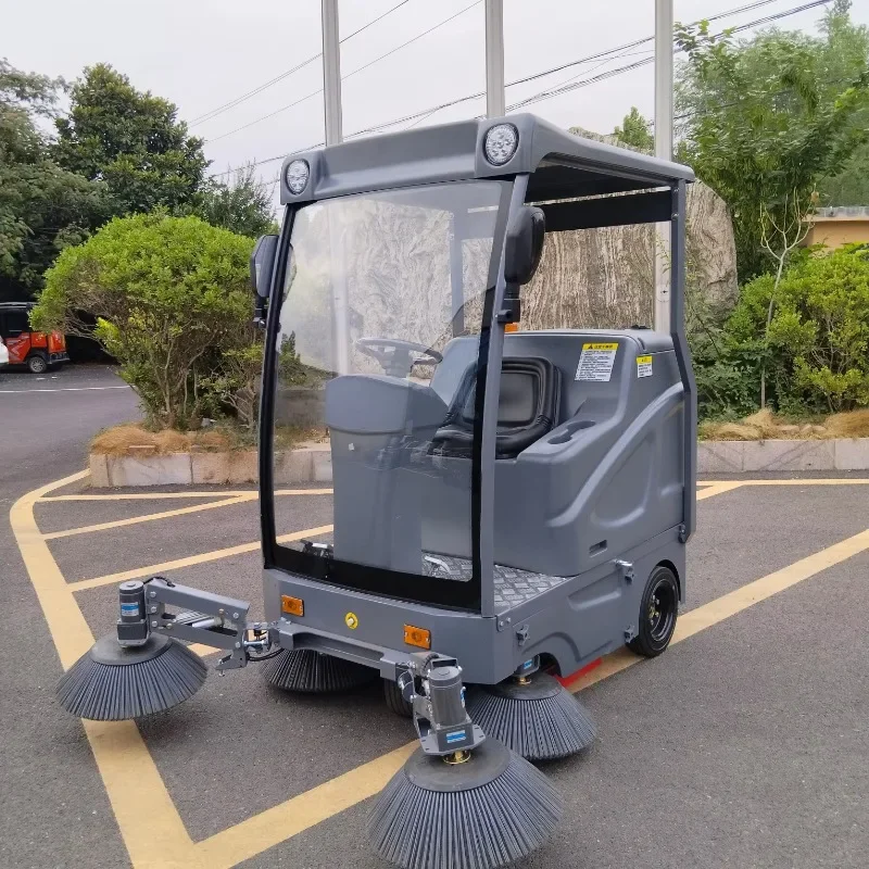 2024 New Design Manual Electric Sweeper Cleaning Machine For Home Garden And Truck Road Collecting Dust