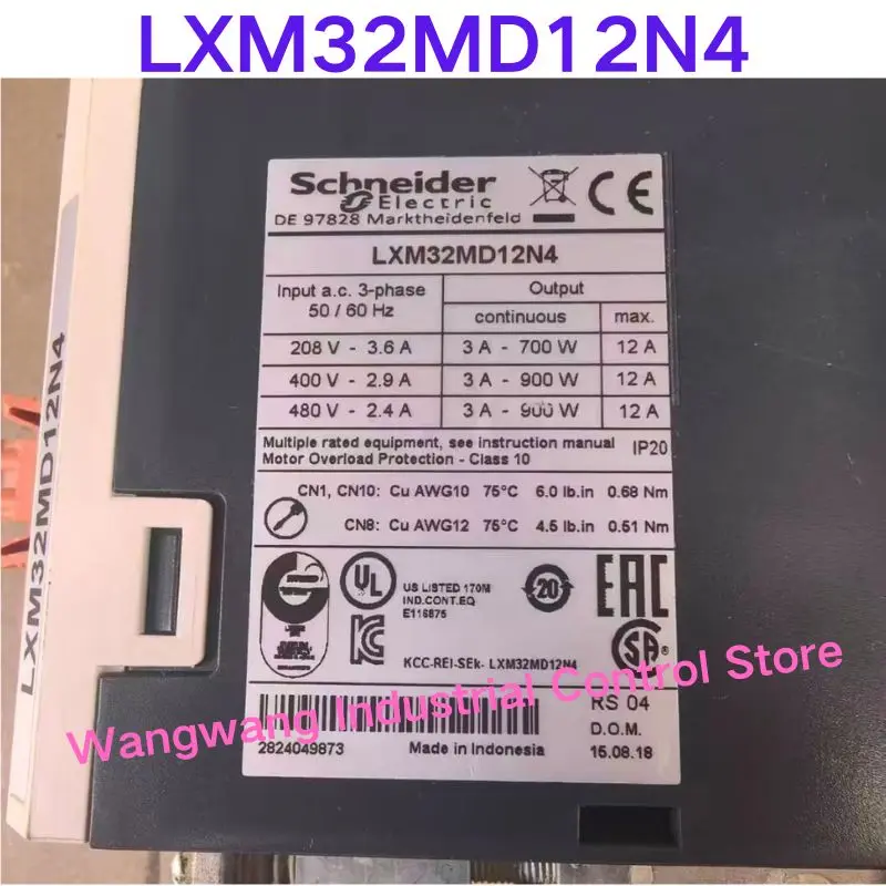 Б/у тест ОК, Сервопривод LXM32MD12N4