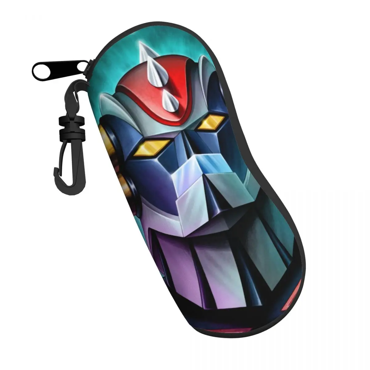 Grendizer Goldrake UFO Robot Sunglasses Case Neoprene Zipper Anime Manga Shell Eyeglass Case Custom Protective Box For Glasses