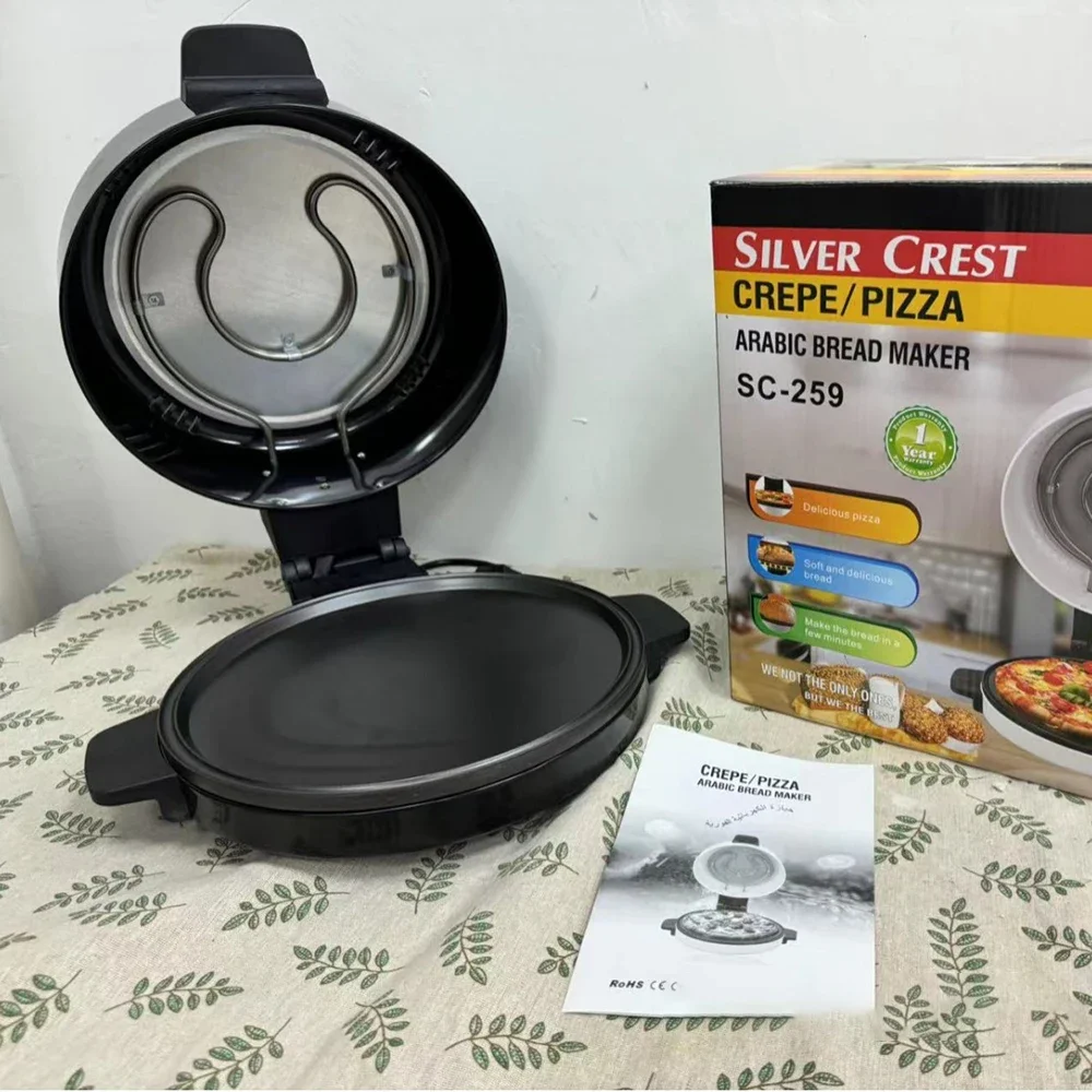 Household Pizza Machine,Portable Electric Toaster, Stainless Steel Oven,Non Stick Coating,Can Bake Steak Bread,Pizza Egg Tarts