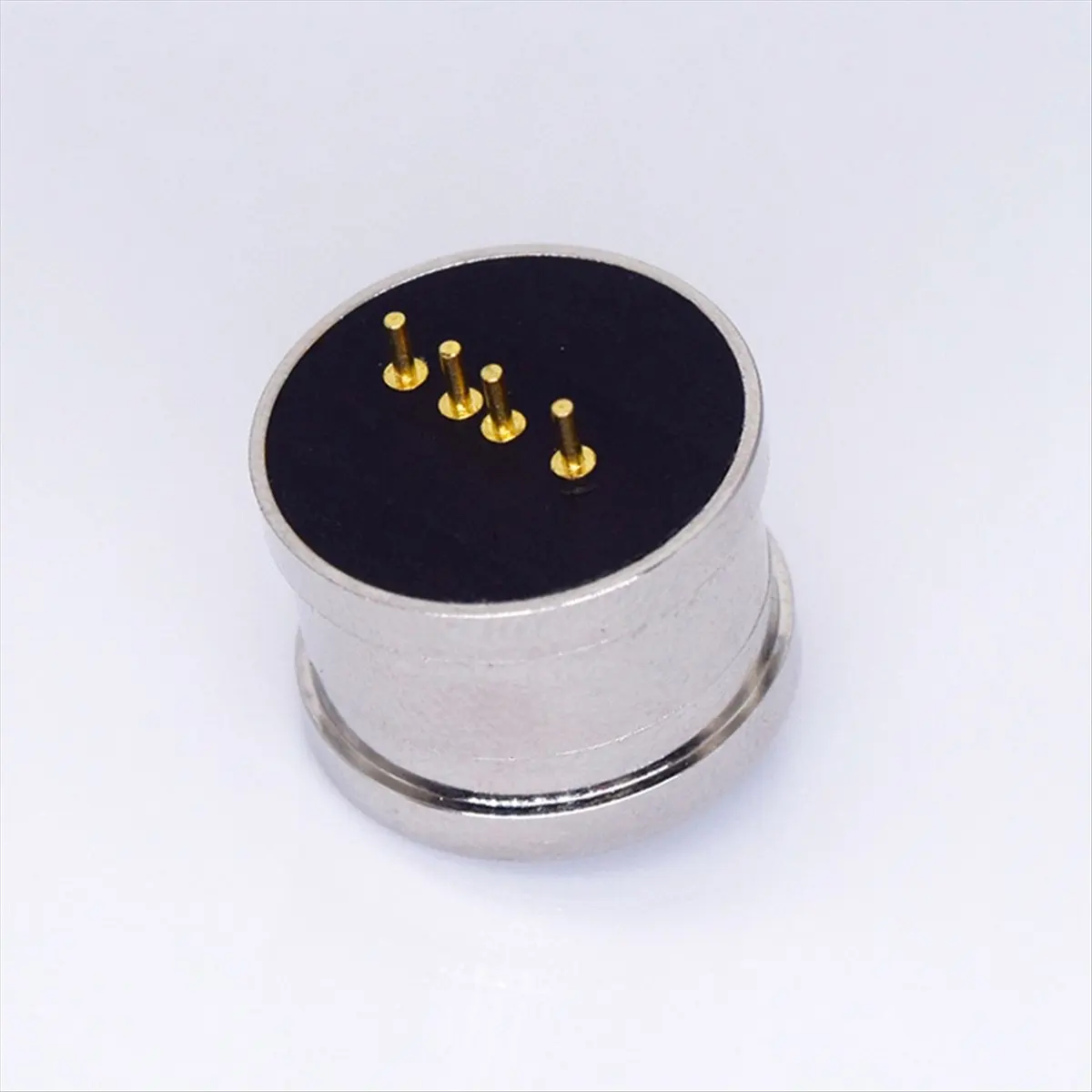 ■★New Arrival Fashion  10 Pair 4PIN Round 360 ° Blind Suction Waterproof Magnetic Pogo Pin Connector Magnetic Charging Connector