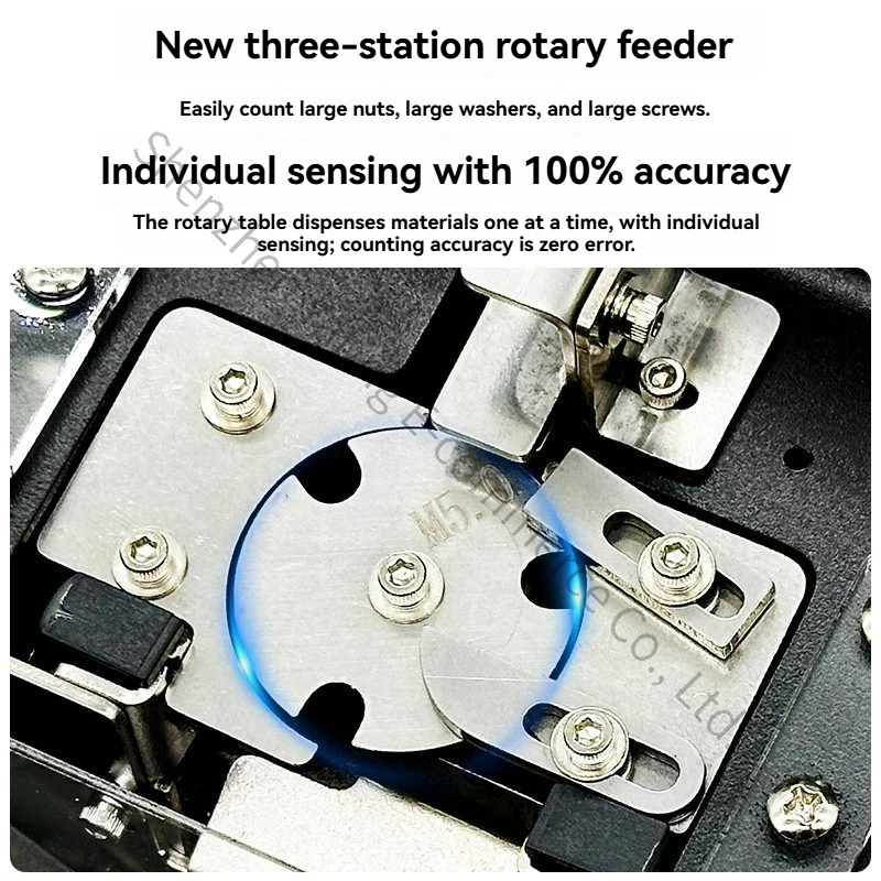 Screw Counting Machine Digital Display FA590SLP Automatic Counting Screw Machine Turntable Feeder Screw Counter