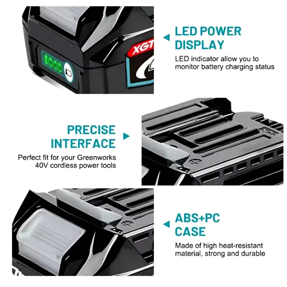 BL4025, BL4040,BL4020 BL4050 screwdriver cutting machine rechargeable lithium-ion battery 100%Original Makita  4.0Ah 5.0AH, 40V - Image 4