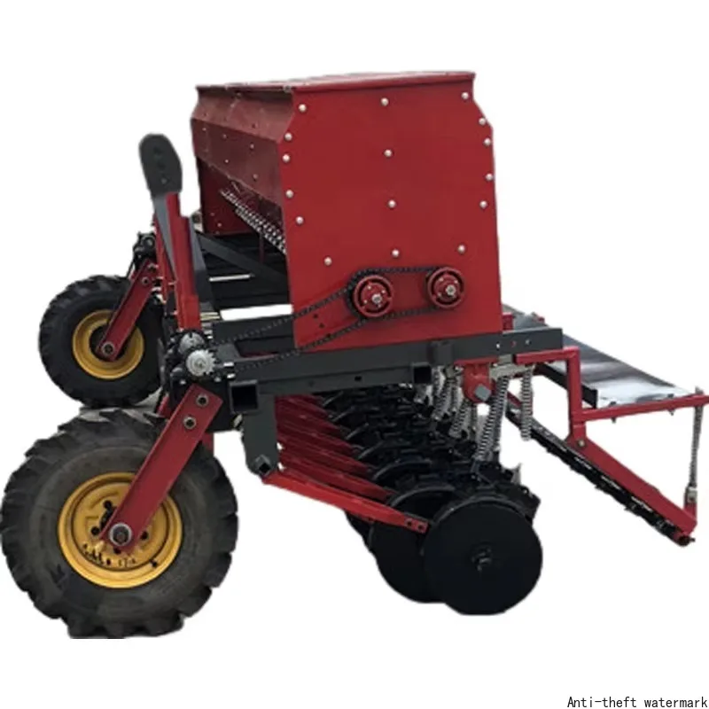 Hot-selling product in 2026 - Hand-cranked tractor seeder for planting wheat and barley.