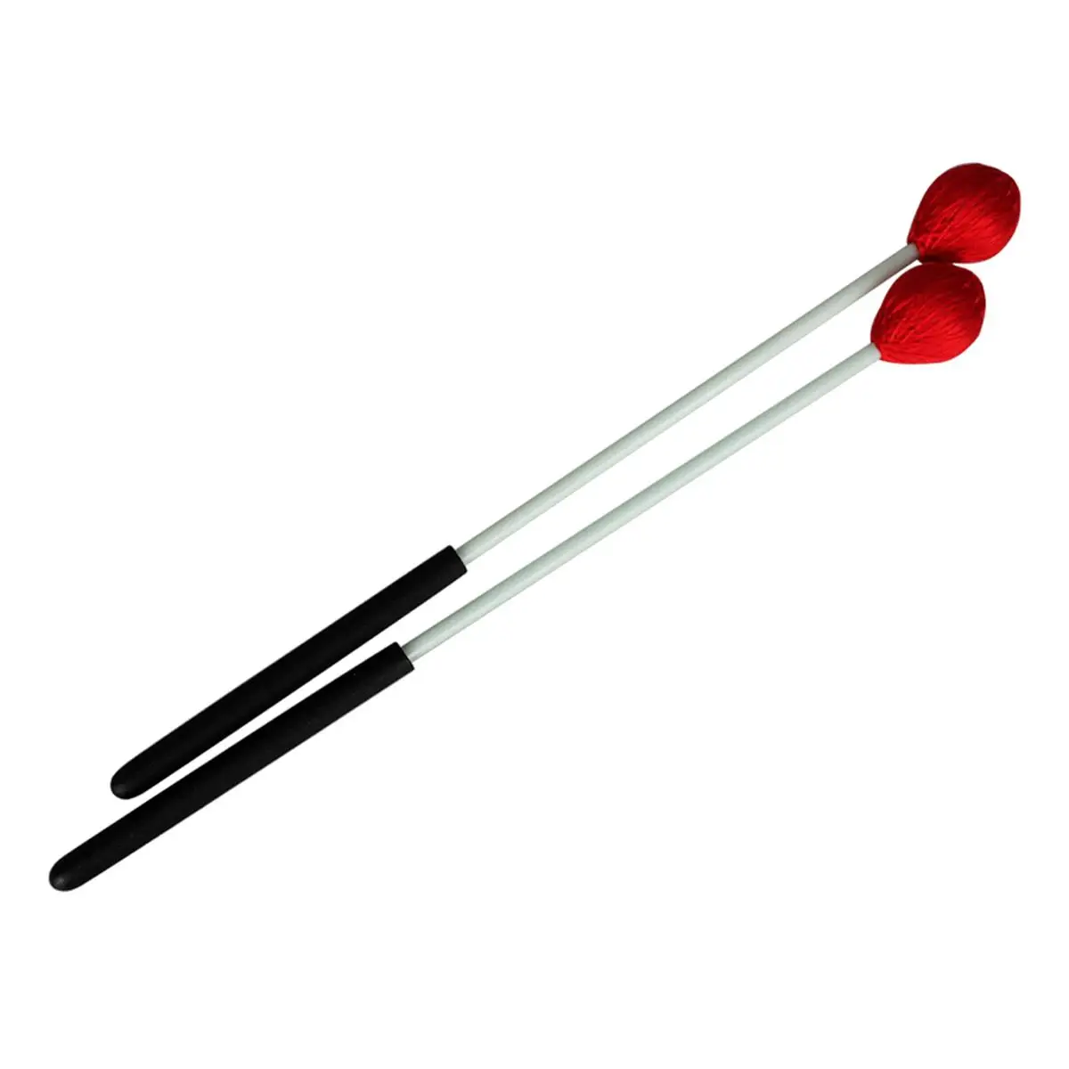 

Marimba Hammer Red Mallet Hard Playing Keyboard Mallets Yarn for Percussion Stick
