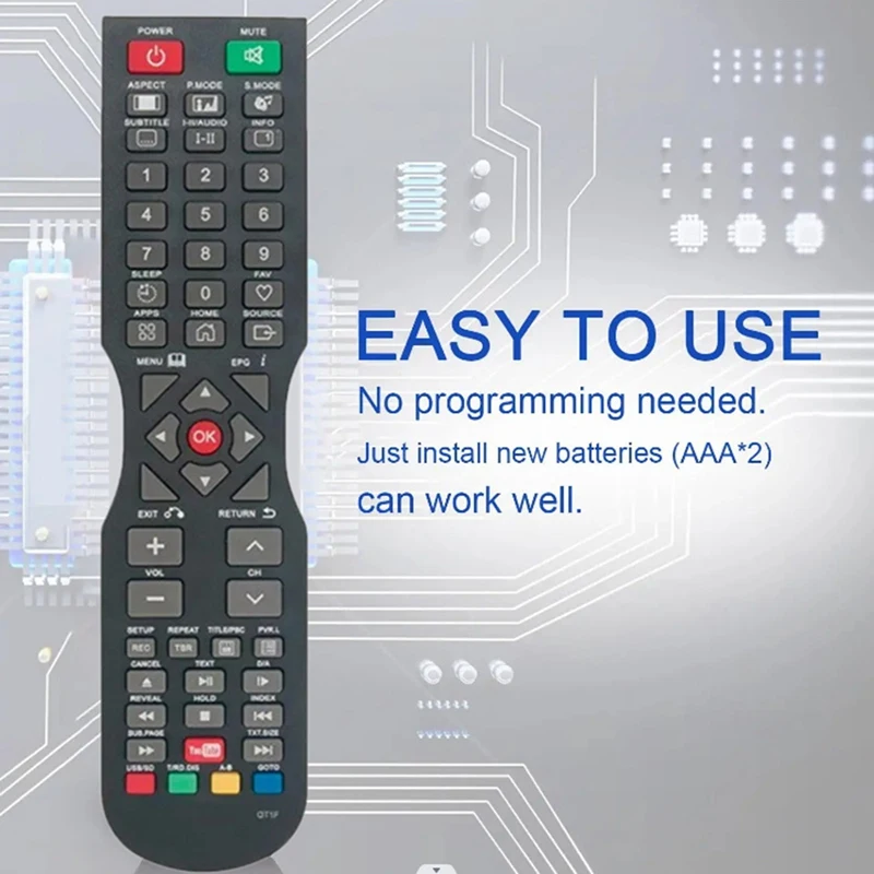 Remote Control For SONIQ QT1F TV Remote Control