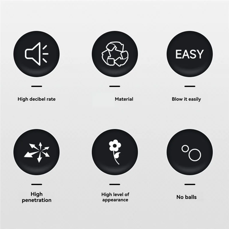 Kit de apito esportivo profissional, árbitro de basquete, futebol, sem sementes, apito de plástico, ferramenta de sobrevivência de emergência, preto