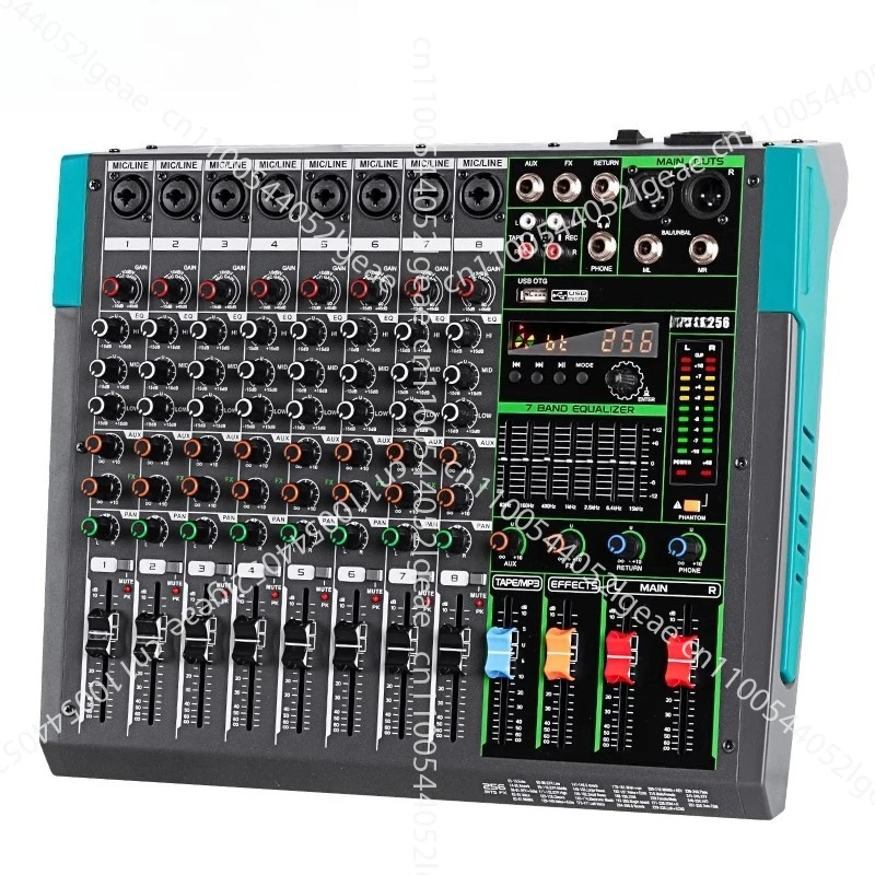 

PA8 channel mixer reverb 256 sound effects computer live streaming stage performances KTV mixing