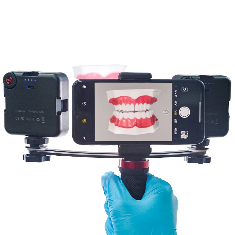 hit productIBOOLO Professional Oral Therapy Equipment 75MM Macro Lens with Flash for Oral Dental Photograph
