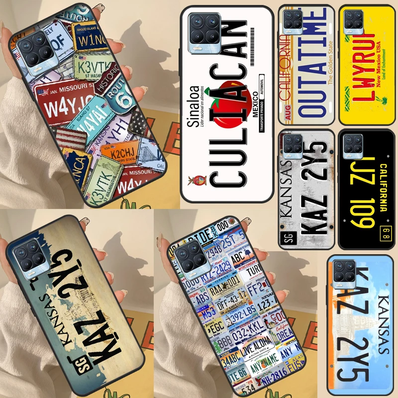 Supernatural License Plate For Realme GT Neo 5 3T 10 Pro Plus C21Y C30 C31 C33 C35 C55 OnePlus 11 10T Nord 3 2 2T Case