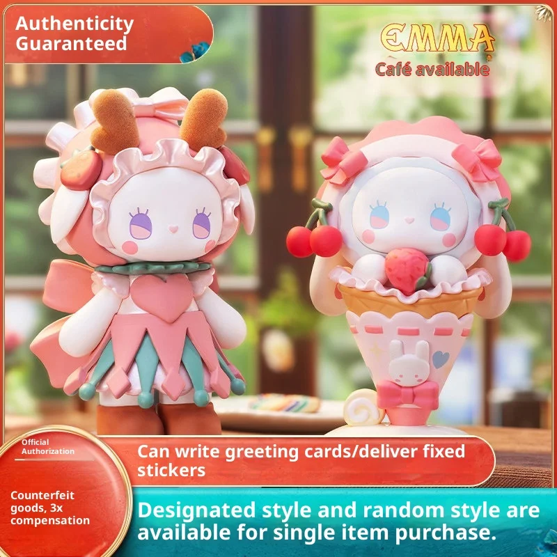 

Emma Blind Box Secret Forest Coffee Shop Series 12th Generation PVC Collectible Trendy Play Figure Birthday Gift For Girls
