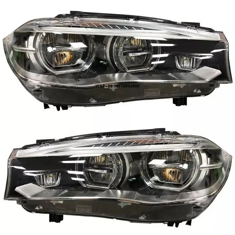 

Headlight Car for X5 F15 X6 F16 2014-2017 with AFS or Without AFS 63117317105 6311731706 LED Headlamps