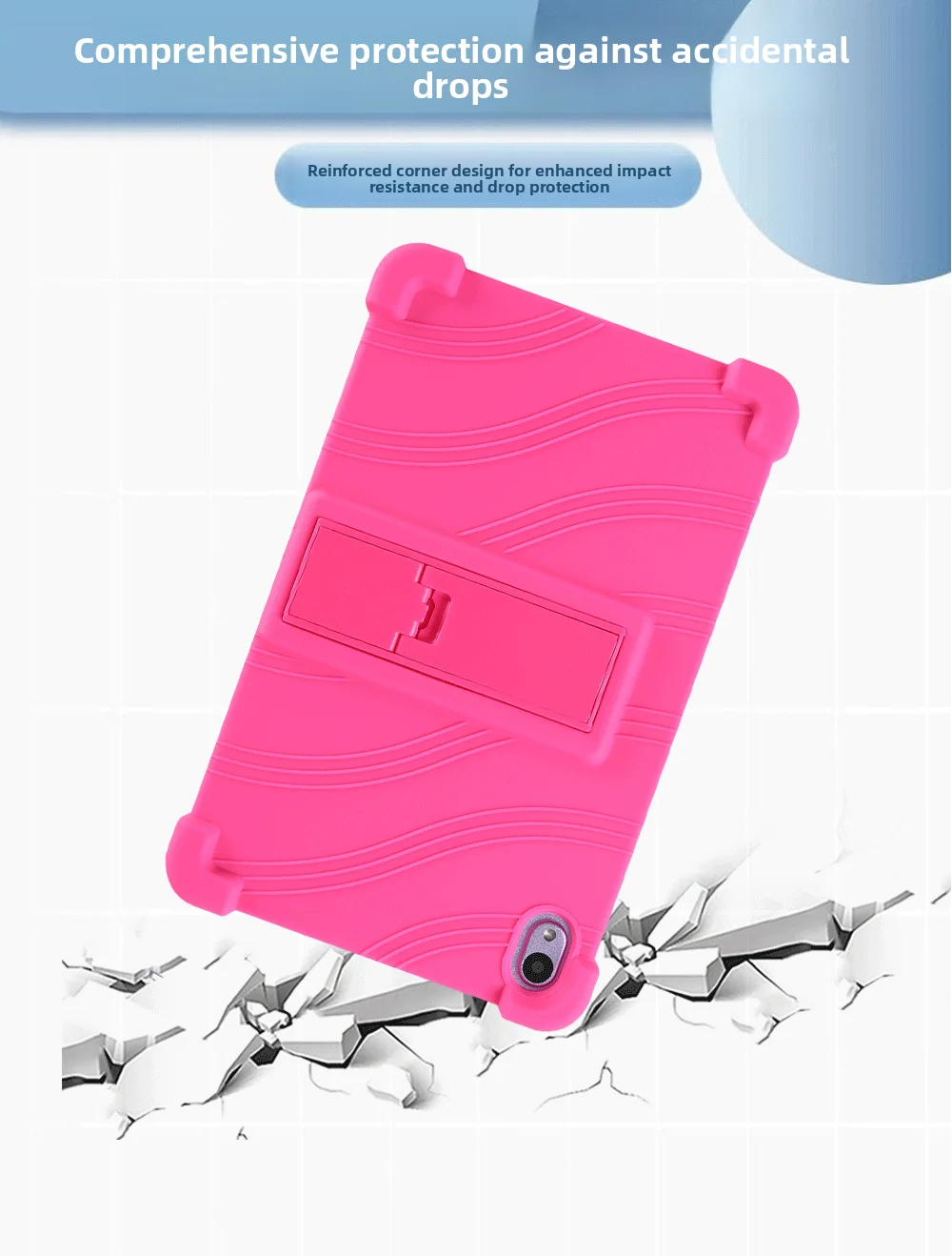 Stoßfeste TPU-Hülle für onn.8 Tablet 2024 100135923, Flexibler Stoßfänger mit Ständer, Mehrere Farben – Detail 8