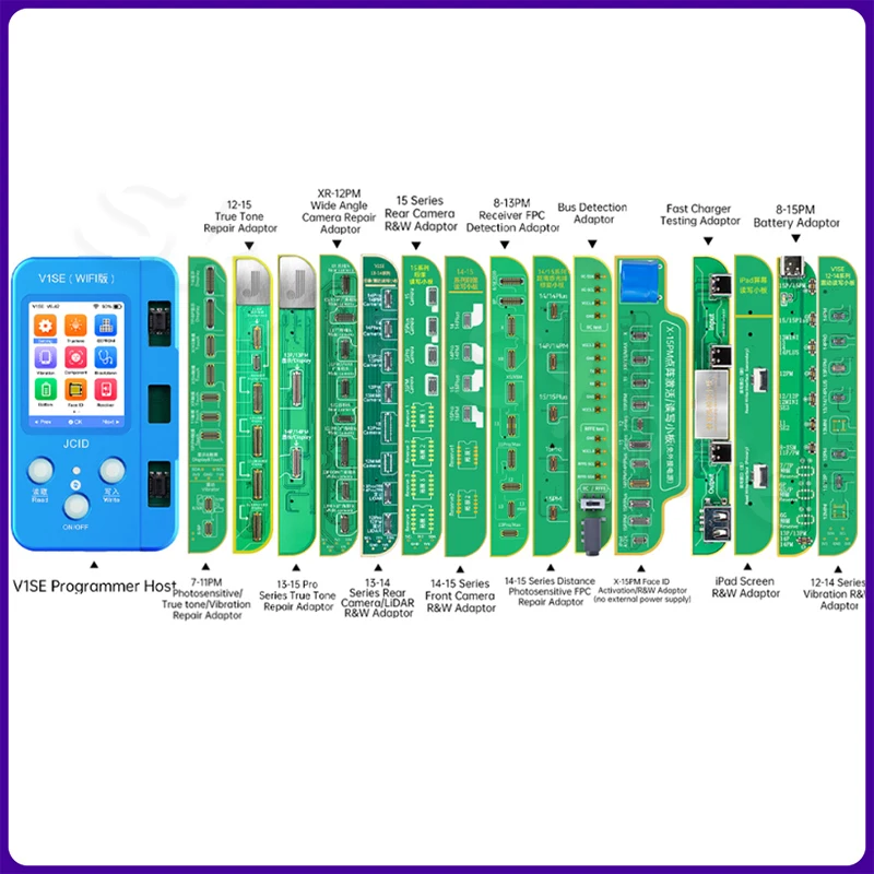 

Программатор JCID V1SE, 18 в 1, точечная Матрица для iPhone X/11/12 /13/14/15PM