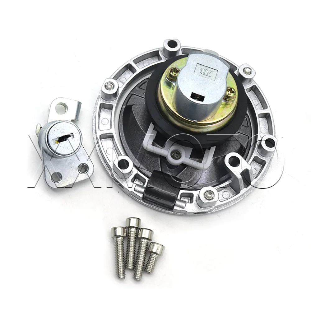 For Kawasaki Ninja 250 EX250 EX300 ER250 Z250 Z 300 Z250SL ABS EX 250 Motorcycle Fuel Gas Tank Cap Cover Ignition Switch Key Kit