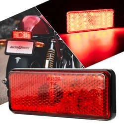 LED Rear Tail Running Brake Stop Lamp Car Motorbike Motorcycle Reflector Light Trailer Caravans Reflective Tail Lamp Truck Parts