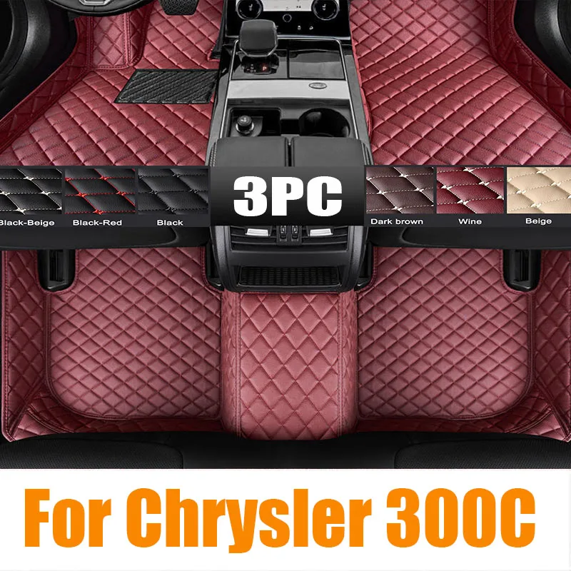 

Custom TPE Car Floor Mats For Chrysler 300C AWD RWD Accessories Interior Carpets Car Mats