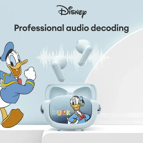 Imagen 2 del producto Auriculares Disney Bluetooth 5,4 inalámbricos de moda Donald Duck auriculares estéreo con reducción de ruido auriculares para juegos auriculares de música QS-T21