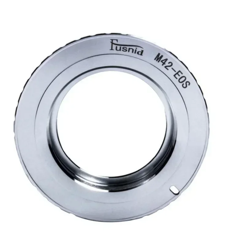 

Silver M42-EOS Lens Mount Adapter Ring for M42 (42x1mm) lens to Canon EOS EF mount camera LC8230