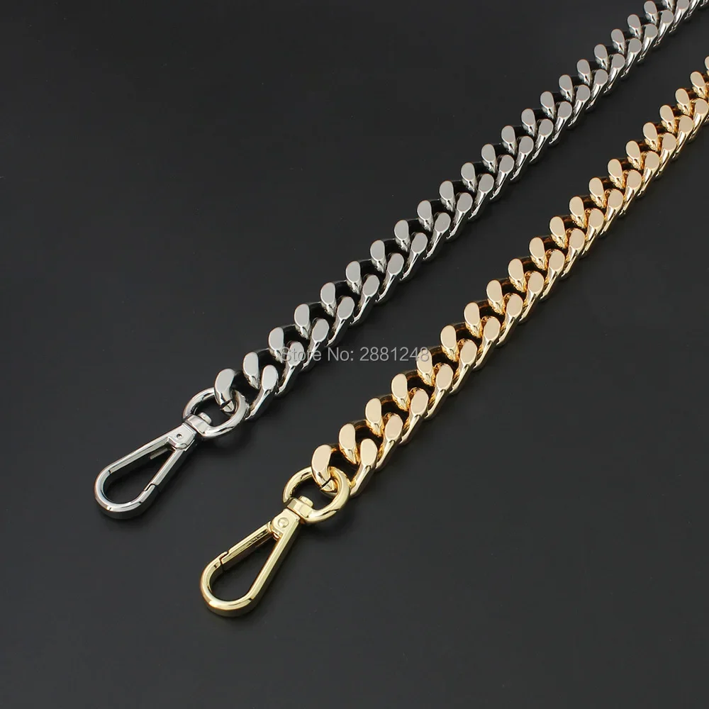 1PC 15MM Advanced Aluminum Make Chain Exceed Light Weight Bags Parts DIY Handles Accessory Handbag Straps Shoulder Bag Chains