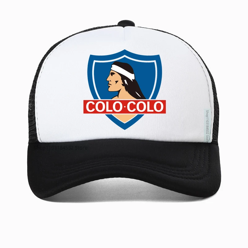 

Colo-Colo Logo Baseball Cap Outdoor Sports Cap Adjustable mesh breathable Baseball Cap for Men Women Caps Hat Fishing