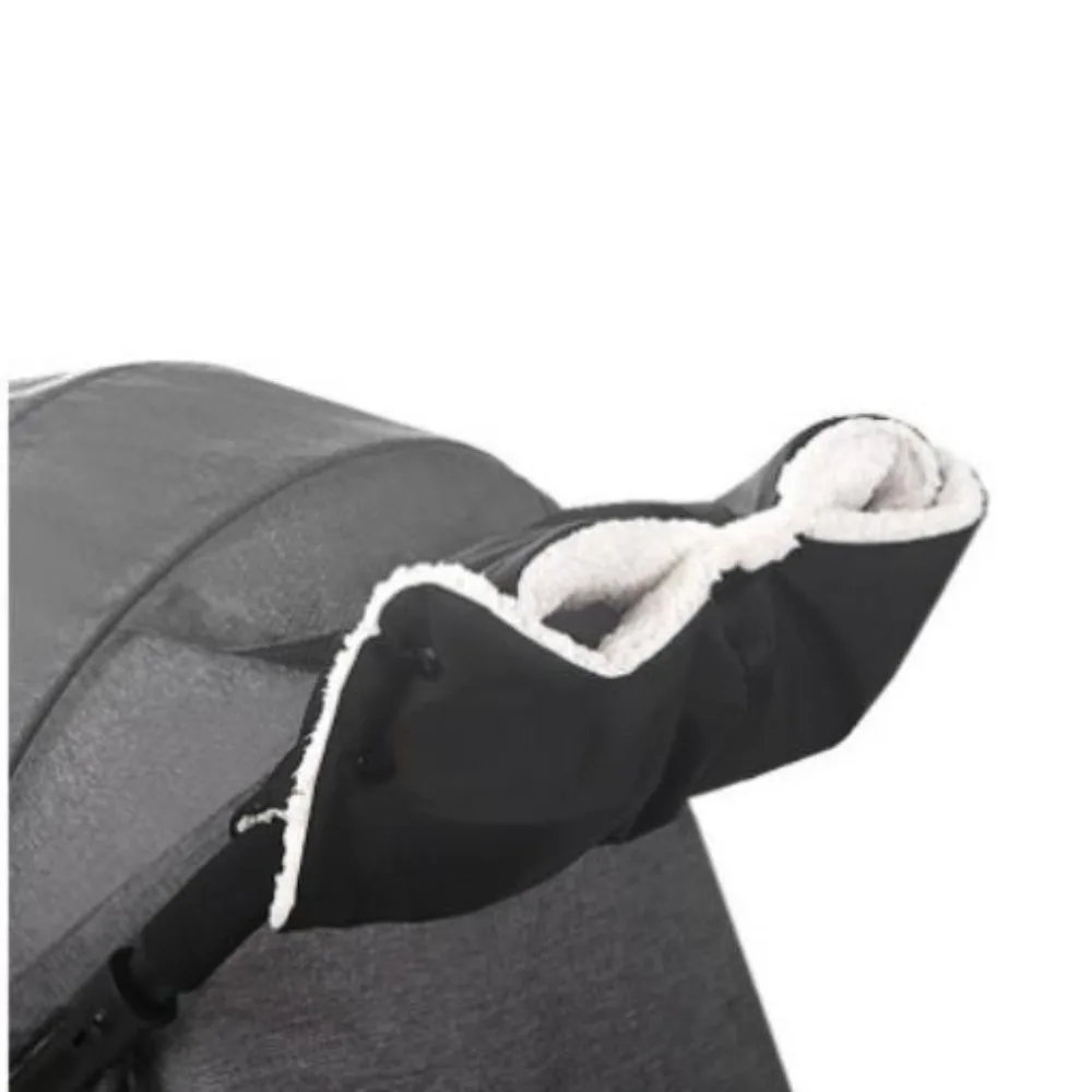 

New Warm Stroller Gloves Windproof with Phone Pocket Stroller Hand Muff Thick Anti-freeze Thick Mittens Baby Stroller