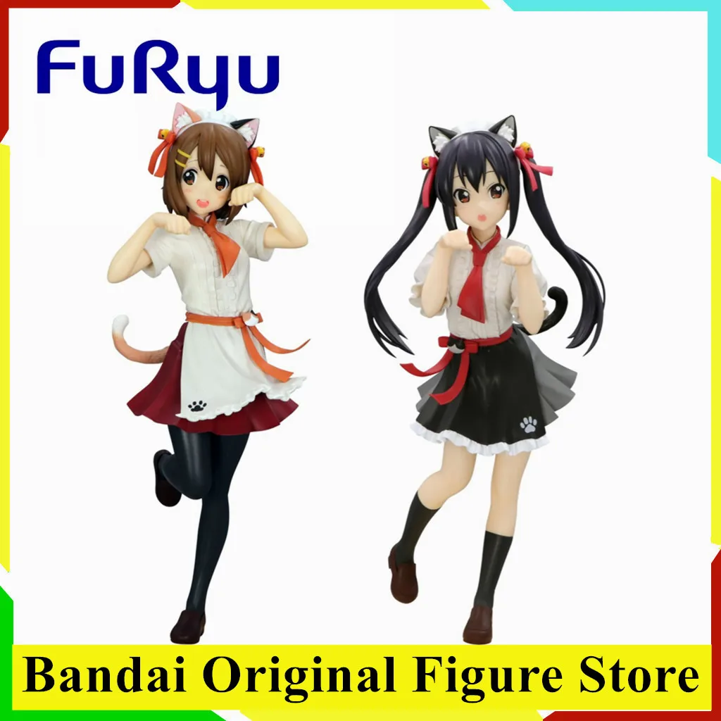

Оригинальный FuRyu K-ON Trio-Try-iT Yui Hirasawa Nakano Azusa, экшн-фигурка, игрушки, модель из ПВХ, коллекция аниме-фигурок, кукла в подарок