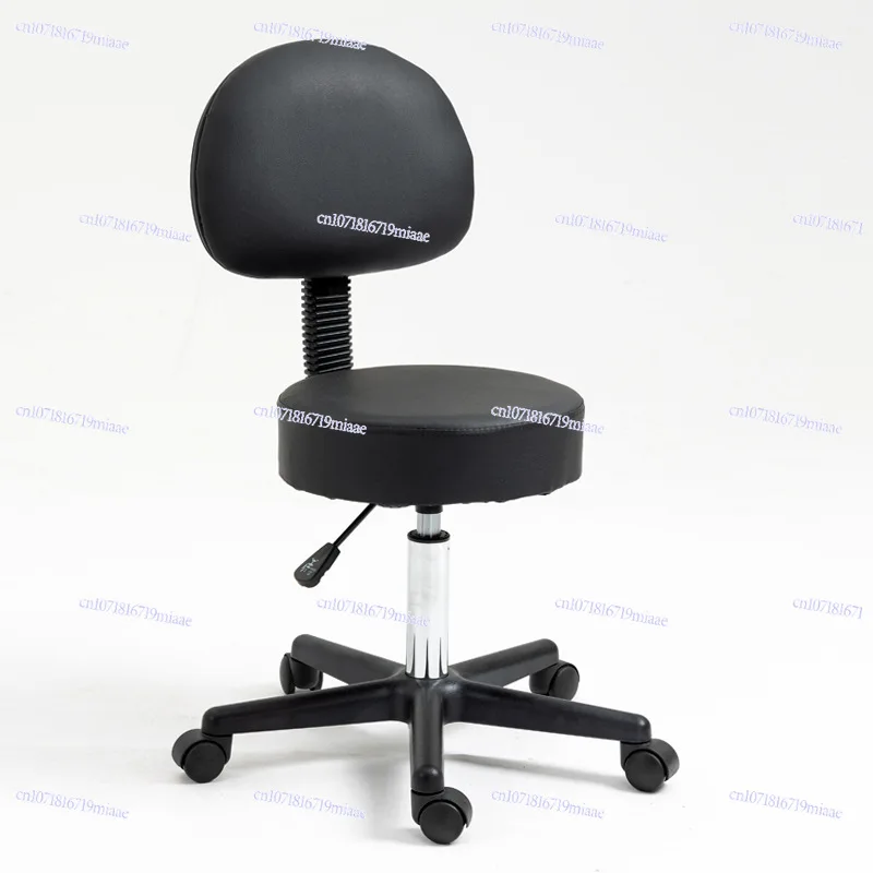 Explosion-proof Lift Round Stool Beauty Massage Manicure Chair Hairdressing Front Desk