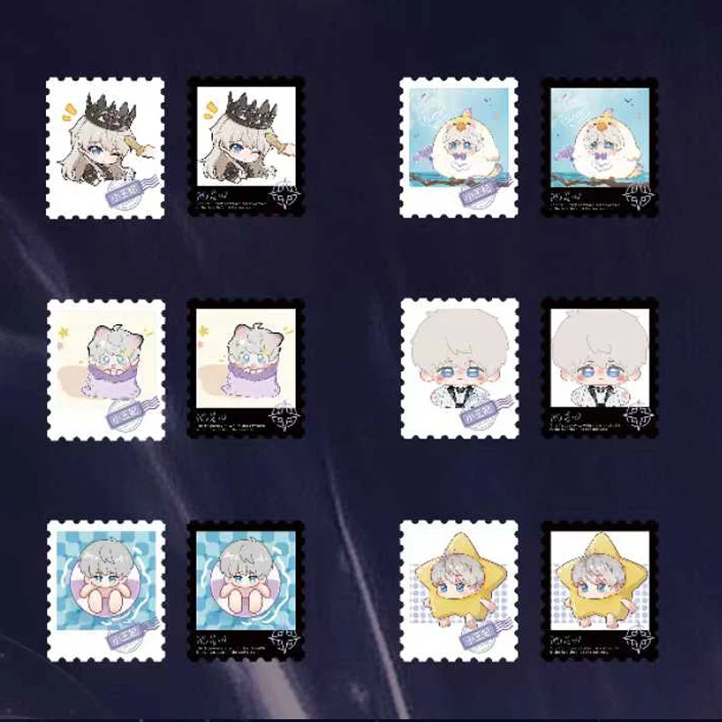 الجملة الحب و DeepSpace جمع مربع رومانسية ختم بطاقة زين رافاييل سيلوس أنيمي زوج Gacha لعبة #3