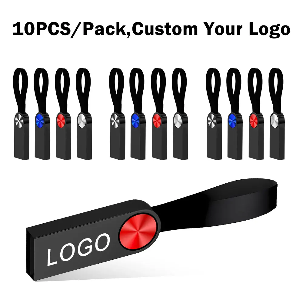 

10 шт. в партии, бесплатное кольцо с логотипом, USB-флеш-накопитель, мини-светильник, 4 ГБ, 8 ГБ, 16 ГБ, 32 ГБ, U-диск, подарок для свадебной фотографии 2,0