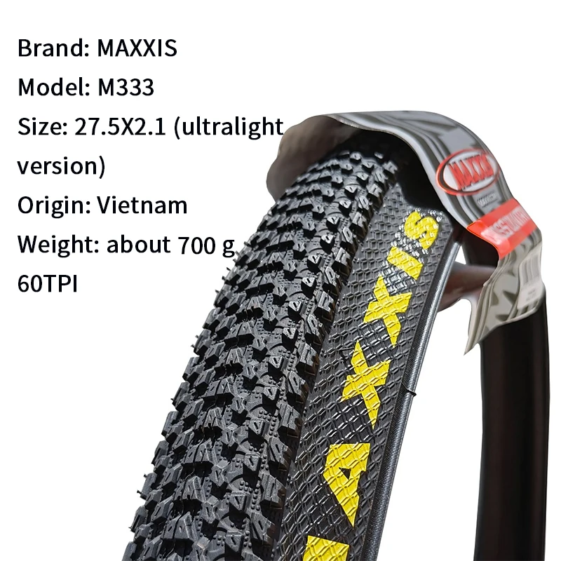 MAXXIS PACE WIRE BEAD BICYCLE TIRE MOUNTAIN BIKE 26 27.5 29 1.95