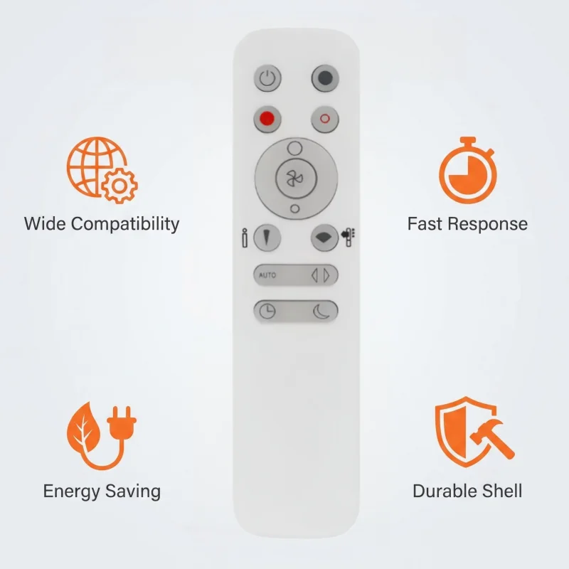 Bladeless Fan Heater Remote Control, Original Replacement Accessory Compatible with BP PH TP AM01 to AM10 Series Models