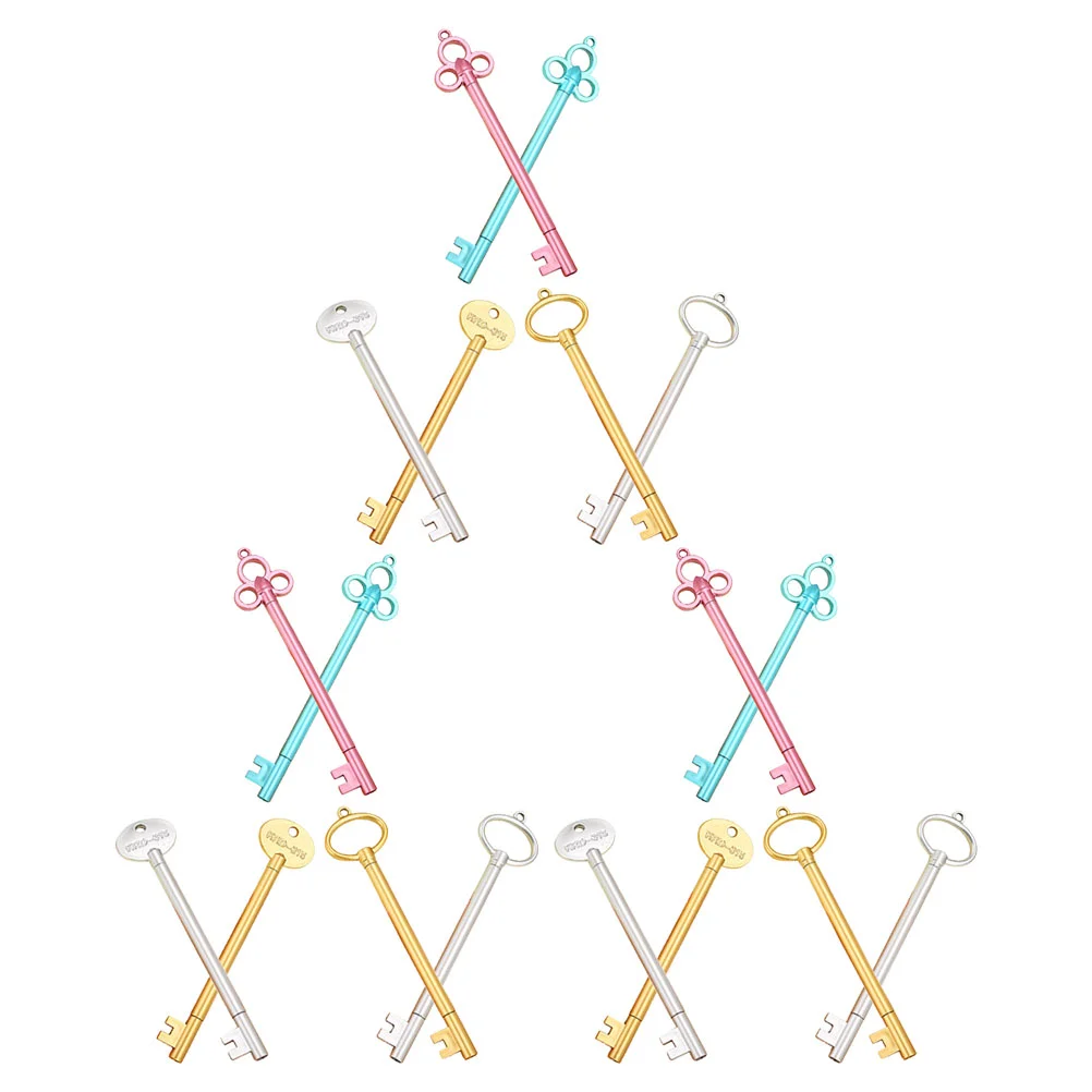 18 Pcs Gel Ink Pens Key Students Prize Gifts Universal Sign Modeling Writing Cute Office