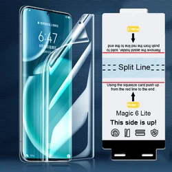 3Pcs HD Front Hydrogel Film For Huawei Honor 400 300 200 Pro Magic 8 7 6 Pro Magic 6 Lite X9A X9B Self Healing Screen Protector