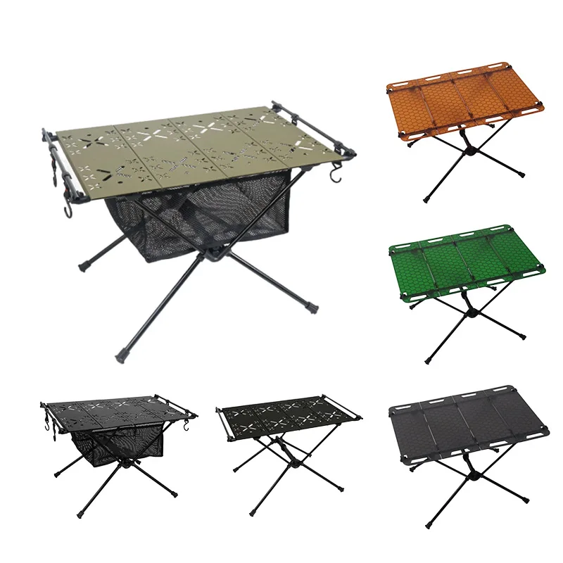 

Outdoor Folding Table Portable Aluminum Alloy Camping Table Ultra Light picnic Tactical IGT Table