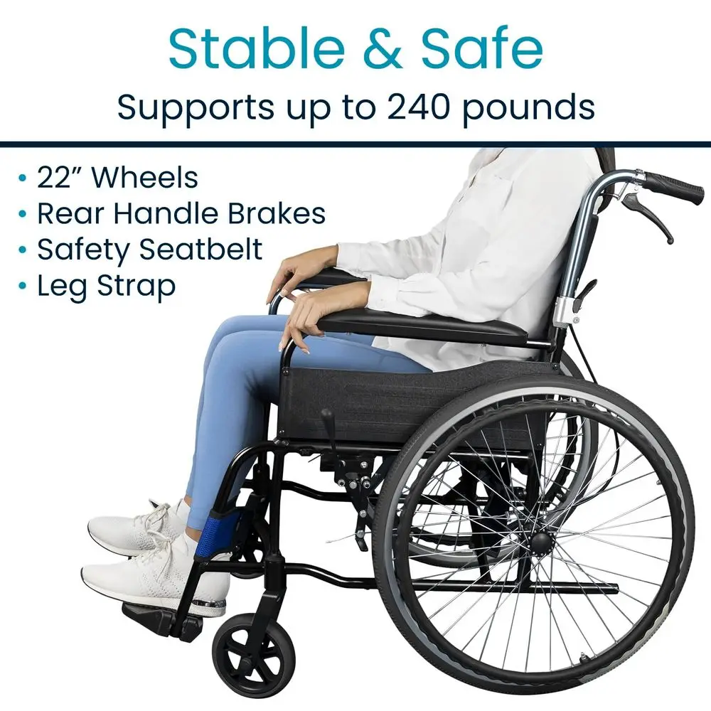 

Ультралегкое складное инвалидное кресло для взрослых с регулируемыми подставками для ног и подножками для пожилых людей