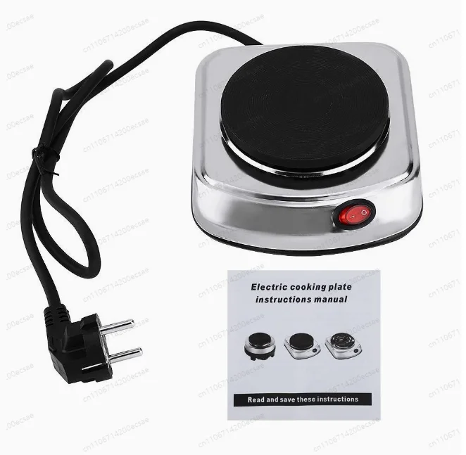 

Мини-электроплита 220В, портативный чайник для кофе и чая, мгновенный нагрев, чугунная конфорка, печь для приготовления пищи, защита от перегрева