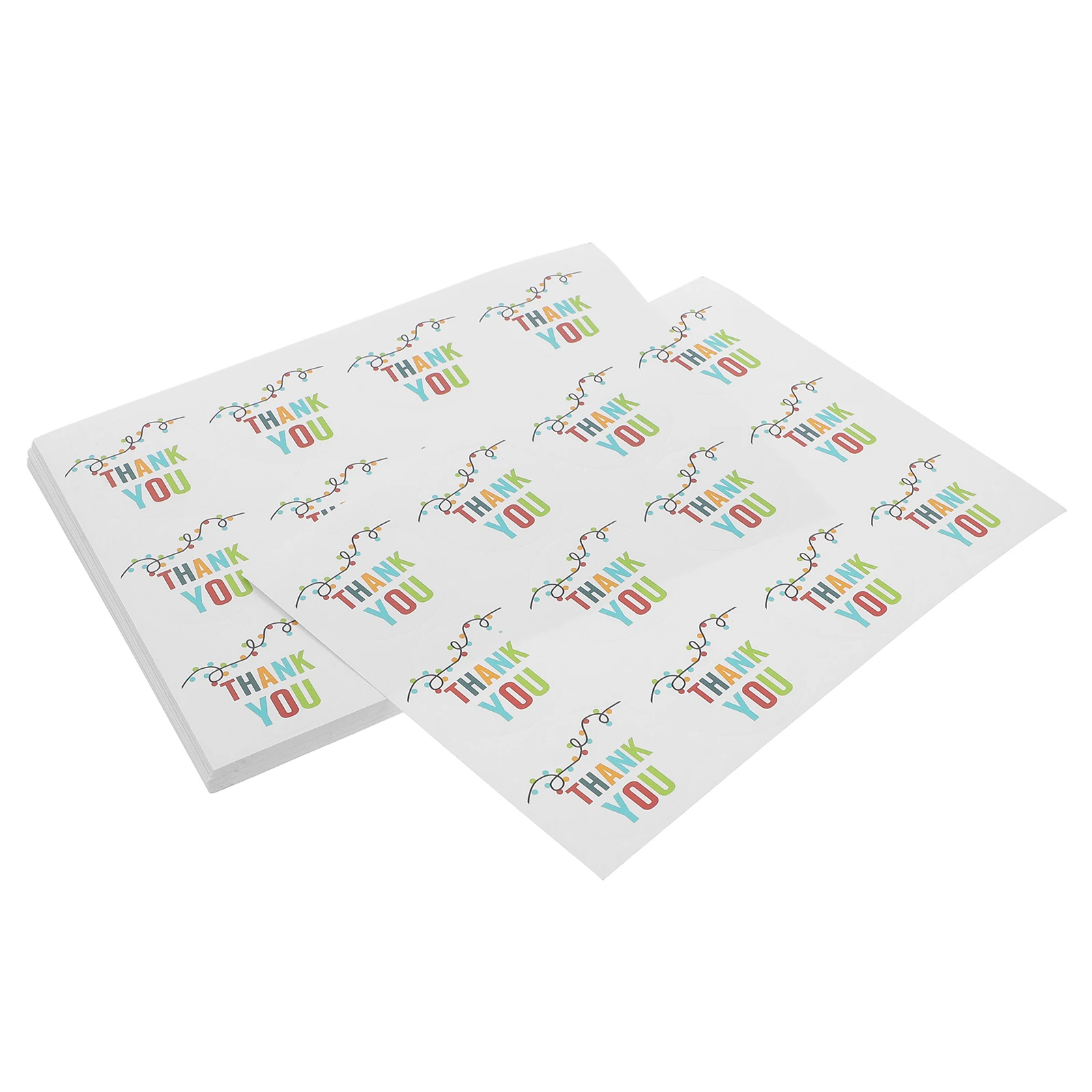 

Thank You Stickers 50 Sheets Self Adhesive Sealing Tags Gift Wrap Baking Labels Handmade Cookies Candy Bags Decorative Seals
