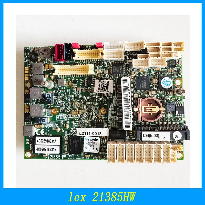 

LEX 21385HW Rev: 0,5 Промышленная материнская плата, встроенный модуль центрального блока обработки, оригинальная 3,5-дюймовая материнская плата