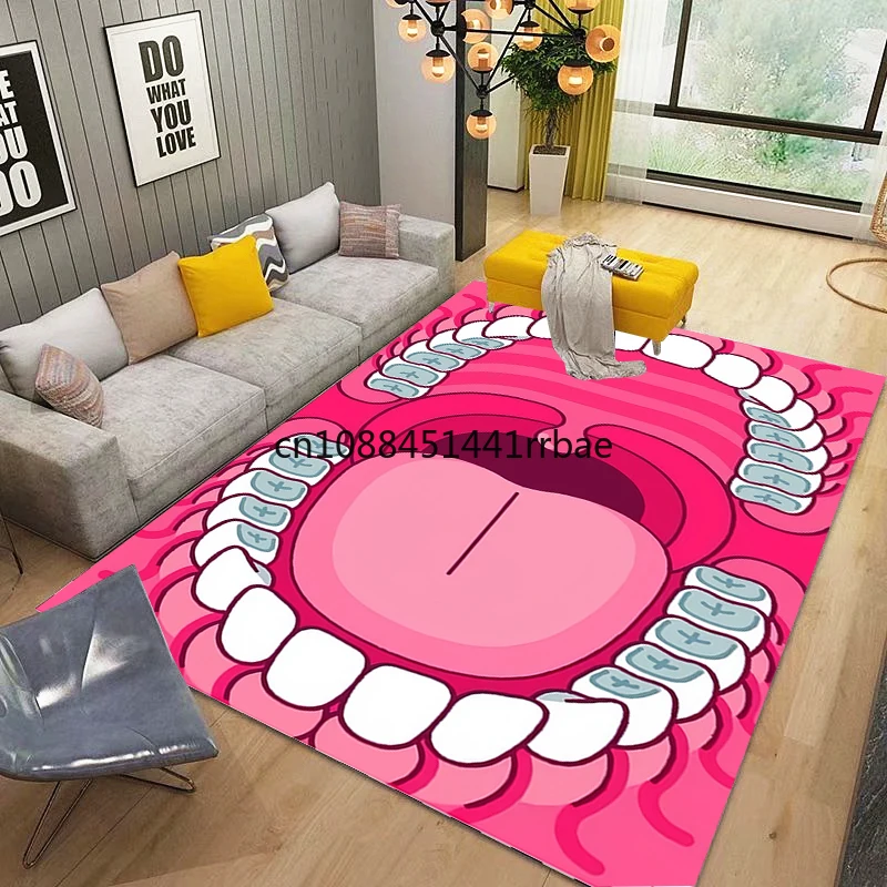 

The Dentist Tooth Carpet Living Room Decoration Coffee Table Large Area Rug Bedroom Bedside Home Hotel Lobby Non Slip Mat