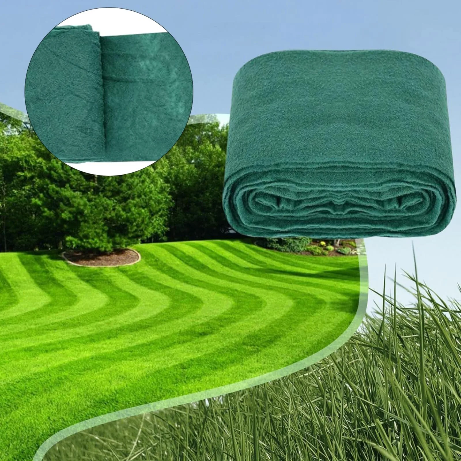 Plant Seeds Grass Seed Growth Mat Home Garden Potato Greenhouse Vegetable Planting Fertilizer Mat Moisturizing Germination Pad