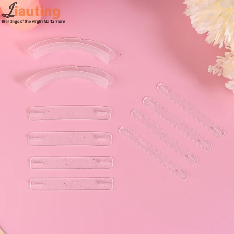 5 Pair Bow Shape Extension False Eyelash Lift Shields Perm Silicone Pads Accessories Eyelash Extension Tool Applicator